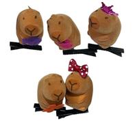 Bella Capybaras Pin Dei Capelli Floccaggio In Piedi Clip Animale Per Bambini E Adulti Popolare Dei Capelli Styling Accessori 1/5/10PCS