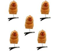 Bella Capybaras Pin Dei Capelli Floccaggio In Piedi Clip Animale Per Bambini E Adulti Popolare Dei Capelli Styling Accessori 1/5/10PCS