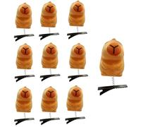 Bella Capybaras Pin Dei Capelli Floccaggio In Piedi Clip Animale Per Bambini E Adulti Popolare Dei Capelli Styling Accessori 1/5/10PCS