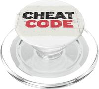 Bella Cheat Code Vestiti per gli amanti del gioco e degli hack di vita PopSockets PopGrip per MagSafe