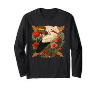 Bella Cicogna lituana in Costume della Foresta per la Lituania Maglia a Manica