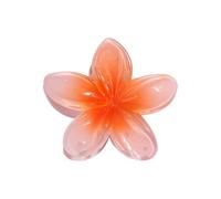 Bella clip per capelli a forma di fiore Bauhinia per capelli stile festivo di fascia alta accessorio per capelli con clip di squalo per la nuca da donna. (9)