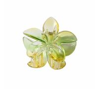 Bella clip per capelli a forma di fiore Bauhinia per capelli stile festivo di fascia alta accessorio per capelli con clip di squalo per la nuca da donna. (67)