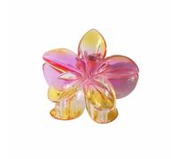 Bella clip per capelli a forma di fiore Bauhinia per capelli stile festivo di fascia alta accessorio per capelli con clip di squalo per la nuca da donna. (64)