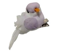 Bella clip per capelli a forma di uccello accessori per bambini in tessuto morbido comodo da indossare forcina per bambini scuola quotidiana evento uccello clip per scuola bambini