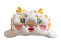 Bella clip per capelli antiscivolo a forma di drago per scattare foto in peluche delicato