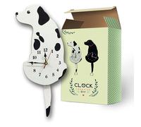 Bella Coda Acrilica Creativa Del Fumetto Che Scuote L'orologio Di Parete