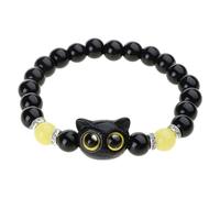 Bella collana a mano comoda con perline in resina, ideale per la vita quotidiana e gli appuntamenti dalla forma unica, Misura unica, come descritto