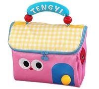 Bella Cottage Lunch Box Grande Capacità Borsa Termica Isolata Borsa Pranzo Trucco Raffreddamento Per Lavoro Scuola Termica Grande Capacità Bella Cottage Trucco Raffred, B, One Size