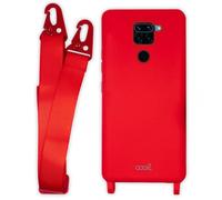 Bella custodia con nastro rosso per Xiaomi Redmi Note 9