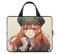 Bella custodia per computer portatile ultra sottile, impermeabile da 17 pollici, borsa protettiva portatile per computer con cinghia da polso