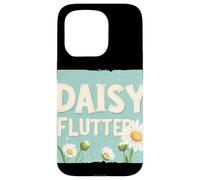 Bella Daisy Flutter Discorso per Margherite Custodia per iPhone 15 Pro