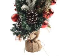 Bella decorazione per albero di pino da 50 cm, per rallegrare qualsiasi stanza di Natale (rosso)