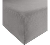 Bella Donna Forma Esse Lenzuolo con Angoli Jersey per Materasso & Letto ad Acqua 140 - 200 X 160 - 220 cm in Grigio