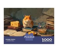 Bella Donna Jigsaw 1000Pcs Animaux Mignons Puzzle Classic Adulti Ragazzi Giochi Regalo Per Amore Amico 38x26cm/1000pcs