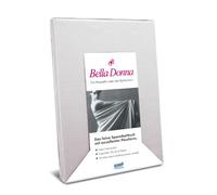 FORMESSE Lenzuolo con angoli in jersey Bella Donna 180/200 cm - 200/220 cm (Argento) grigio