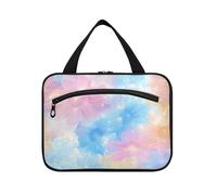 Bella Dreamy Flowers dei genitori appeso grande borsa da toilette da viaggio con gancio, borsa di moda designer per articoli da toeletta per viaggio must haves campeggio bolsas de maquillaje para