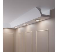 Bella E Moderna Listini di Stucco LED - 1,2 Metri OL-38