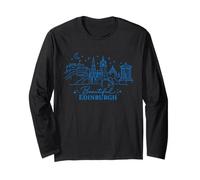 Bella Edimburgo Scozia Maglia a Manica