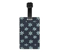 Bella etichetta per la privacy della borsa da golf Camelia, valigetta staccabile (8,4 x 5,3 cm), borsa scolastica per bambini, etichetta per borsa sportiva, etichetta per bagagli da viaggio