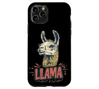 Bella faccia di lama per gli amanti dell'alpaca Custodia per iPhone 11 Pro