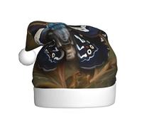 Bella Falena Ali Cappello di Natale Cappello di Babbo Natale Accessorio per Natale Capodanno Vacanza Festa Copricapo