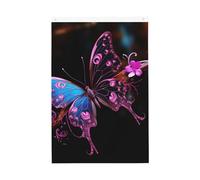 Bella farfalla Benvenuto Giardino Bandiera 2x3 Ft Doppio Lato No Fade Casa Yard Bandiere Foto Sfondo Festa Banner Per Cortile Portico Prato Decorazione Esterna