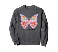 Bella Farfalla Colorata Sogno Grande Fly Felpa