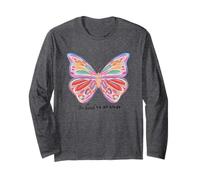 Bella Farfalla Colorata Sogno Grande Fly Maglia a Manica