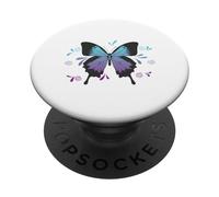 Bella farfalla con motivi PopSockets PopGrip Adesivo