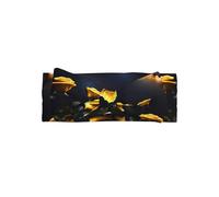 Bella fascia per capelli con rose gialle, accessorio per capelli con fiocco per bambini, adatto per neonati, neonati e uso quotidiano