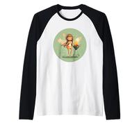 Bella fata con BBQ Costume Maglia con Maniche Raglan