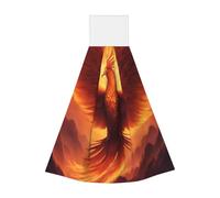 Bella fenice asciugamano portatile appendibile, asciugamano da cucina super assorbente, asciugamano da cucina per bambini adulti bagno cucina appeso asciugamano