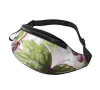 Bella foglie d'uva Fanny Pack per gli uomini donne Crossbody Marsupio impermeabile Sport Cintura Borsa Outdoor Hip Pack