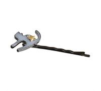Bella forma di gatto forcina stella clip strass clip donna ragazza accessorio per capelli colore casuale creativo e utileTrattamento molto attraente