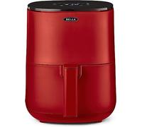 bella Friggitrice ad Aria Digitale da 3 L, Multifunzione 5-in-1 con Griglia e Cestello Antiaderenti Rimovibili e Lavabili in Lavastoviglie, 1400 Watt, Rosso Opaco