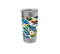 Bella Frogs Pattern Estetico Veleno Dardo Frog Bicchiere termico in acciaio inox doppia parete