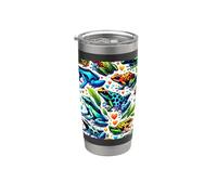 Bella Frogs Pattern Estetico Veleno Dardo Frog Bicchiere termico in acciaio inox doppia parete