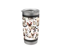 Bella Gatti Modello Estetico Devon Rex Cat Bicchiere termico in acciaio inox doppia parete