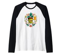 Bella ghianda della Foresta con la Birra Look per Ragazzi e Ragazze Maglia con Maniche Raglan