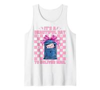 Bella Giornata per consegnare la Posta Postale Operaio Postale Canotta