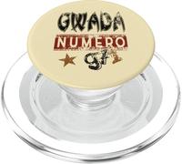 Bella idea regalo mappa della guadalupa 971 gwada PopSockets PopGrip per MagSafe