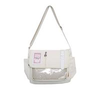 Bella Itabag Per Pin Display Borsa A Tracolla Casual Moda Pendolarismo Borsa Messaggeri Stile Giapponese Crossbody Moda Spalla Trasparente Itabag Crossbody Stile Giapponese, Ow, One Size
