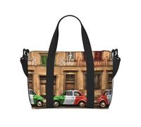 Bella Italia Borsa a tracolla portatile da viaggio borsa a tracolla singola borsa sportiva e fitness borsa da viaggio, Nero , Taglia unica
