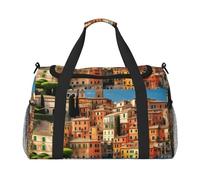 Bella Italia Stampa Ampio Spazio Viaggio Duffle Bag Elegante con Cerniera Impermeabile per Aereo Palestra