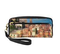 Bella Italia Stampa Elegante Donna Trucco Bag Viaggio Compagno Sacchetto Toiletry per Scuola Ufficio Caso
