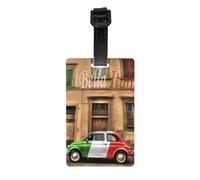 Bella Italia Stampa Etichette per Bagagli per Valigia PVC Borsa Bagaglio da Viaggio Tag Nome Identificare Etichette per Donne Uomini