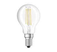 Bella Lux lampada LED | Attacco: E14 | Bianco Caldo | 2700 K | 4 W | ricambio per lampadina da 40 W | Trasparente | St Clas P