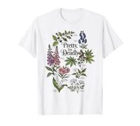 Bella, ma mortale Vintage Poison Flowers Maglietta