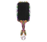 Bella maschera Mardi Gras spazzola del pettine dei capelli, spazzola districante dei capelli, pettine delle donne